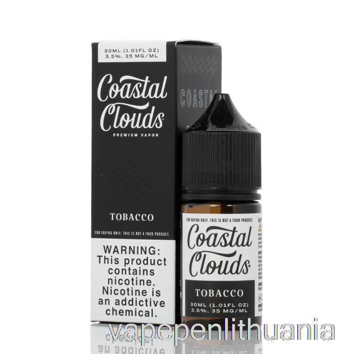 Tabakas – Pakrantės Debesys Co. - 30 Ml 50 Mg Vape Skysčio